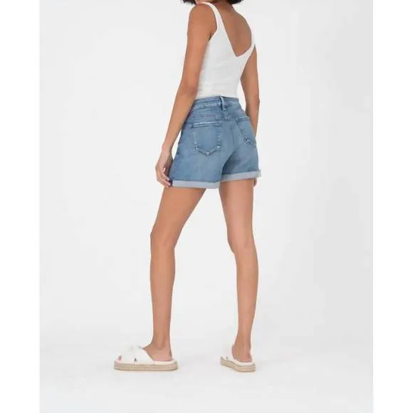 NEW LEVEL99 megan 5 pocket cuffed short in soothing