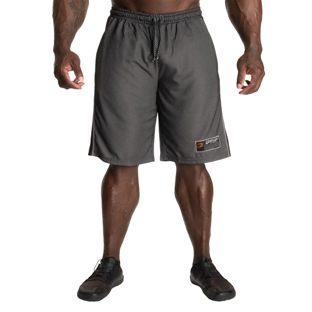 No1 mesh shorts, Black