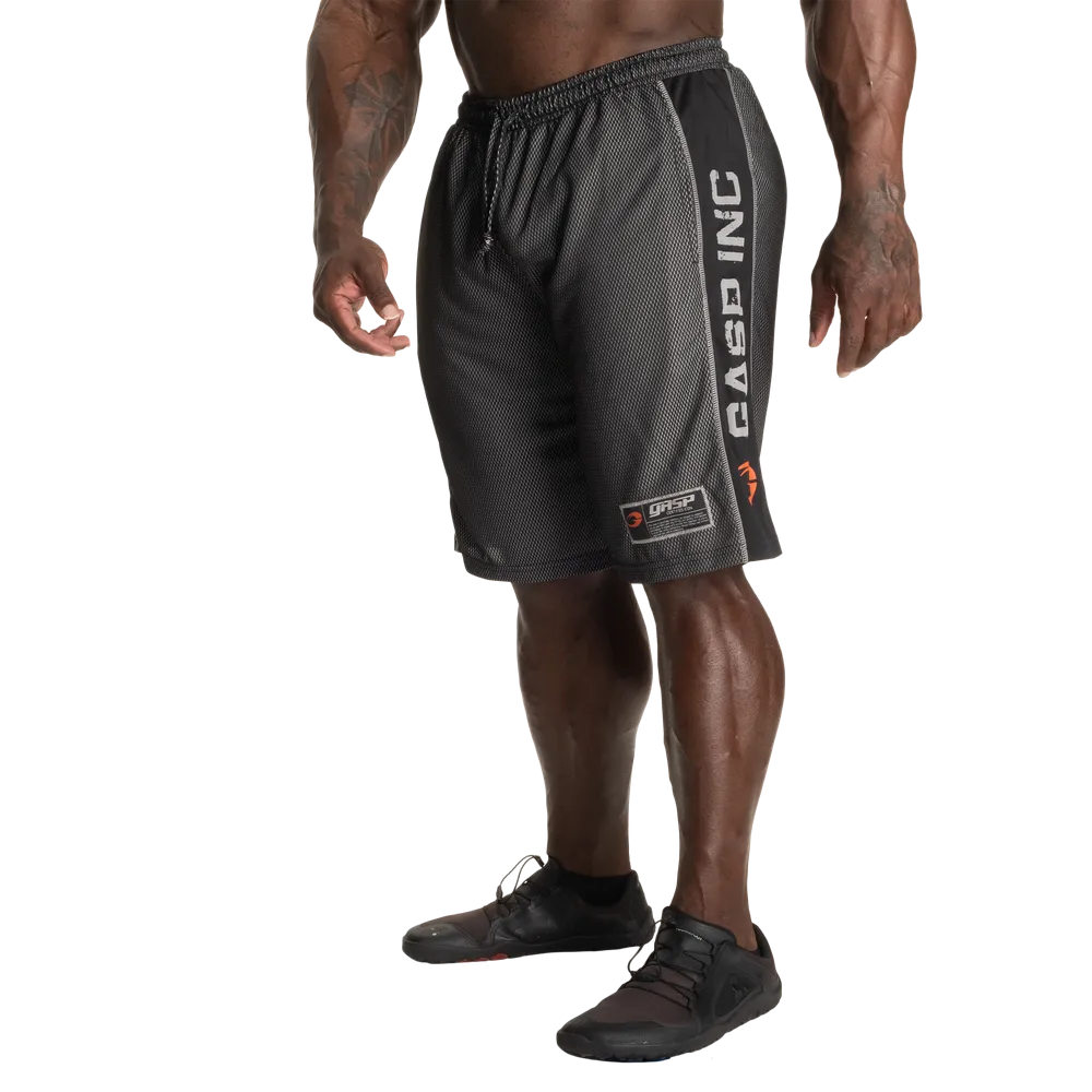 No1 mesh shorts, Black