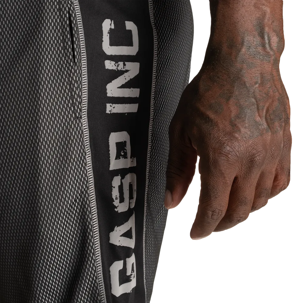 No1 mesh shorts, Black