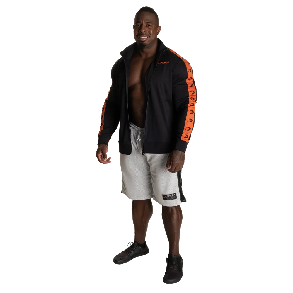 No1 mesh shorts, White/Black