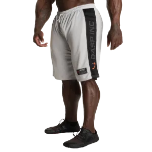 No1 mesh shorts, White/Black