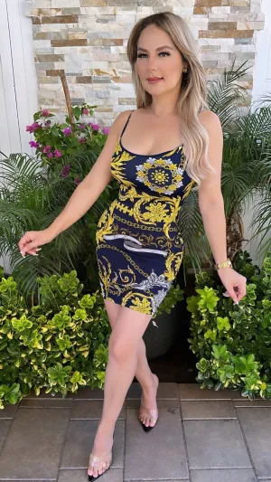 NOELLE NAVY DRESS