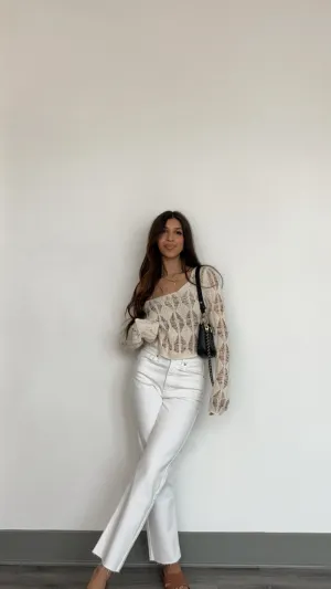 Nova Crochet Sweater - FINAL SALE