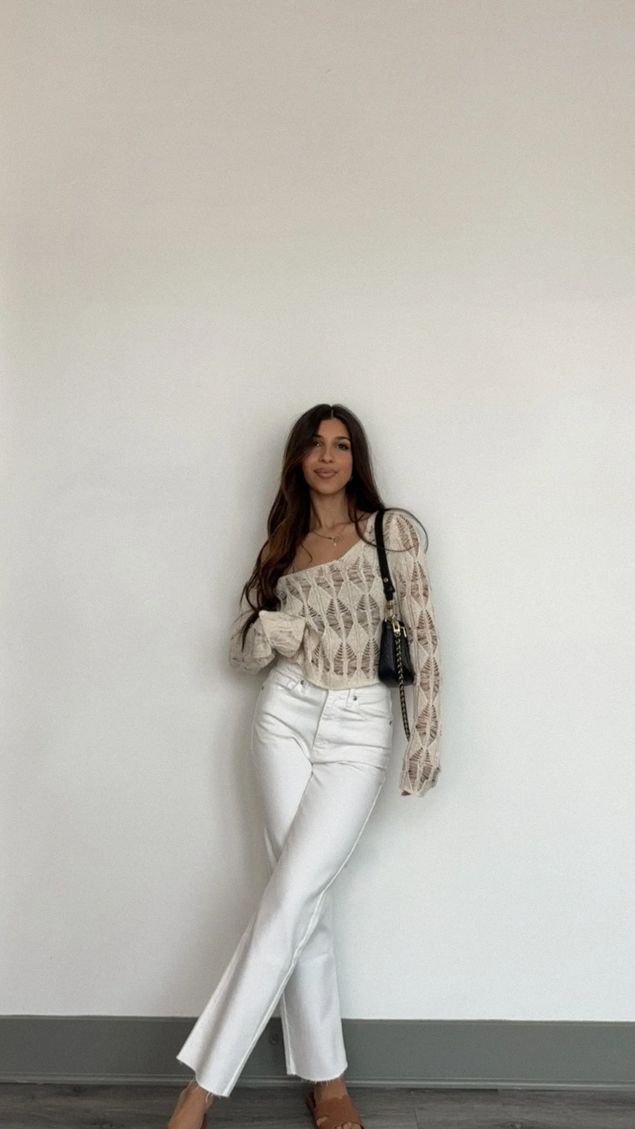 Nova Crochet Sweater - FINAL SALE