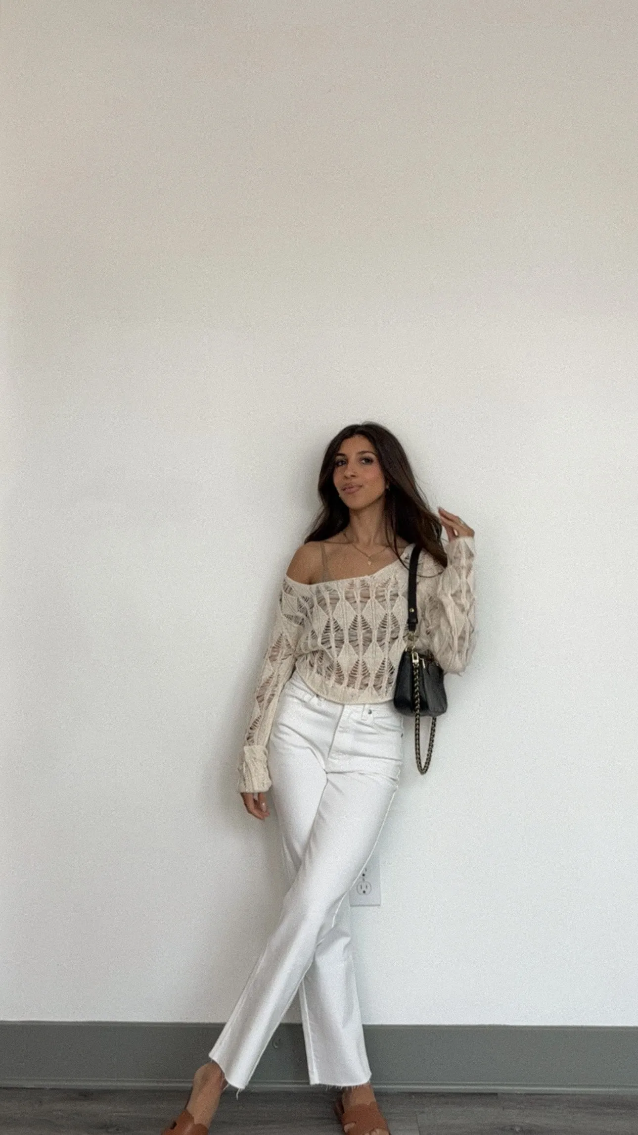 Nova Crochet Sweater - FINAL SALE