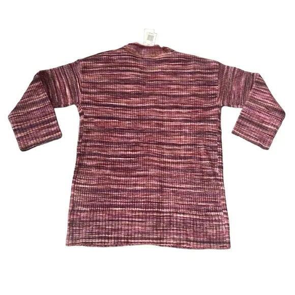 NWT L*Space Demi Cardigan Sweater Purple Space Dye Size XS/S Reg. $198