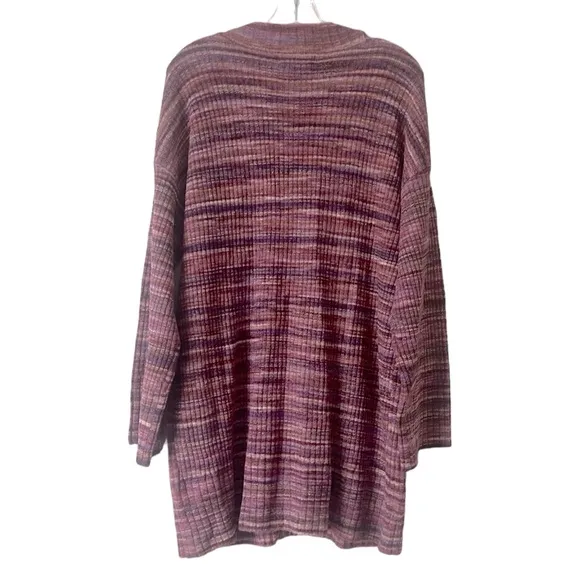 NWT L*Space Demi Cardigan Sweater Purple Space Dye Size XS/S Reg. $198