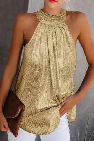 Off-Shoulder Blink Sequins Tops(3 Colors)