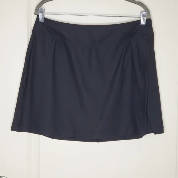 Outdoor Voices Black High Rise Court Mini Tennis Skort
