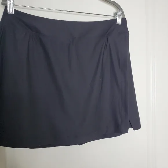 Outdoor Voices Black High Rise Court Mini Tennis Skort