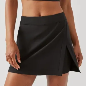 Outdoor Voices Black High Rise Court Mini Tennis Skort