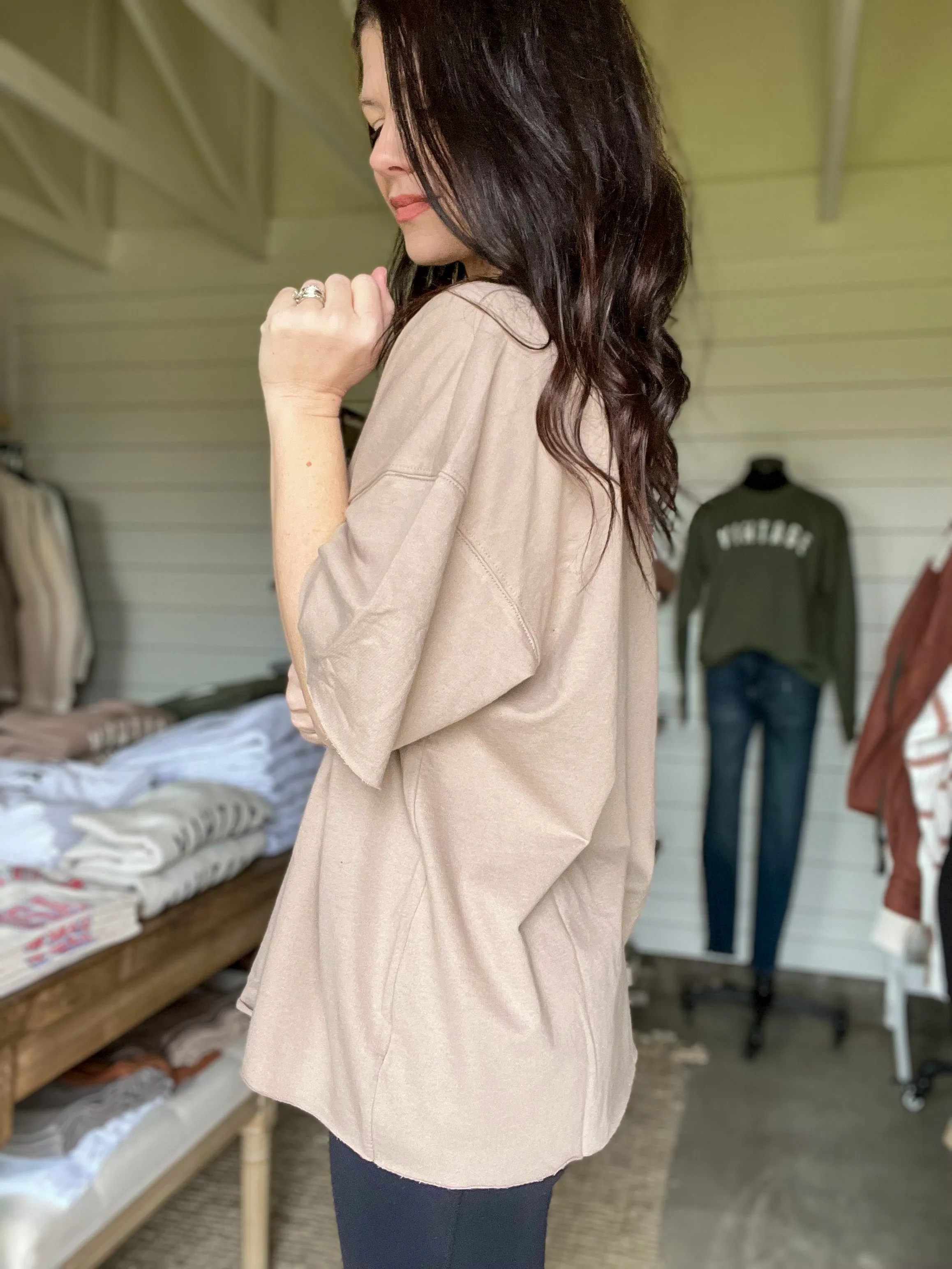 Oversized Legging Tee