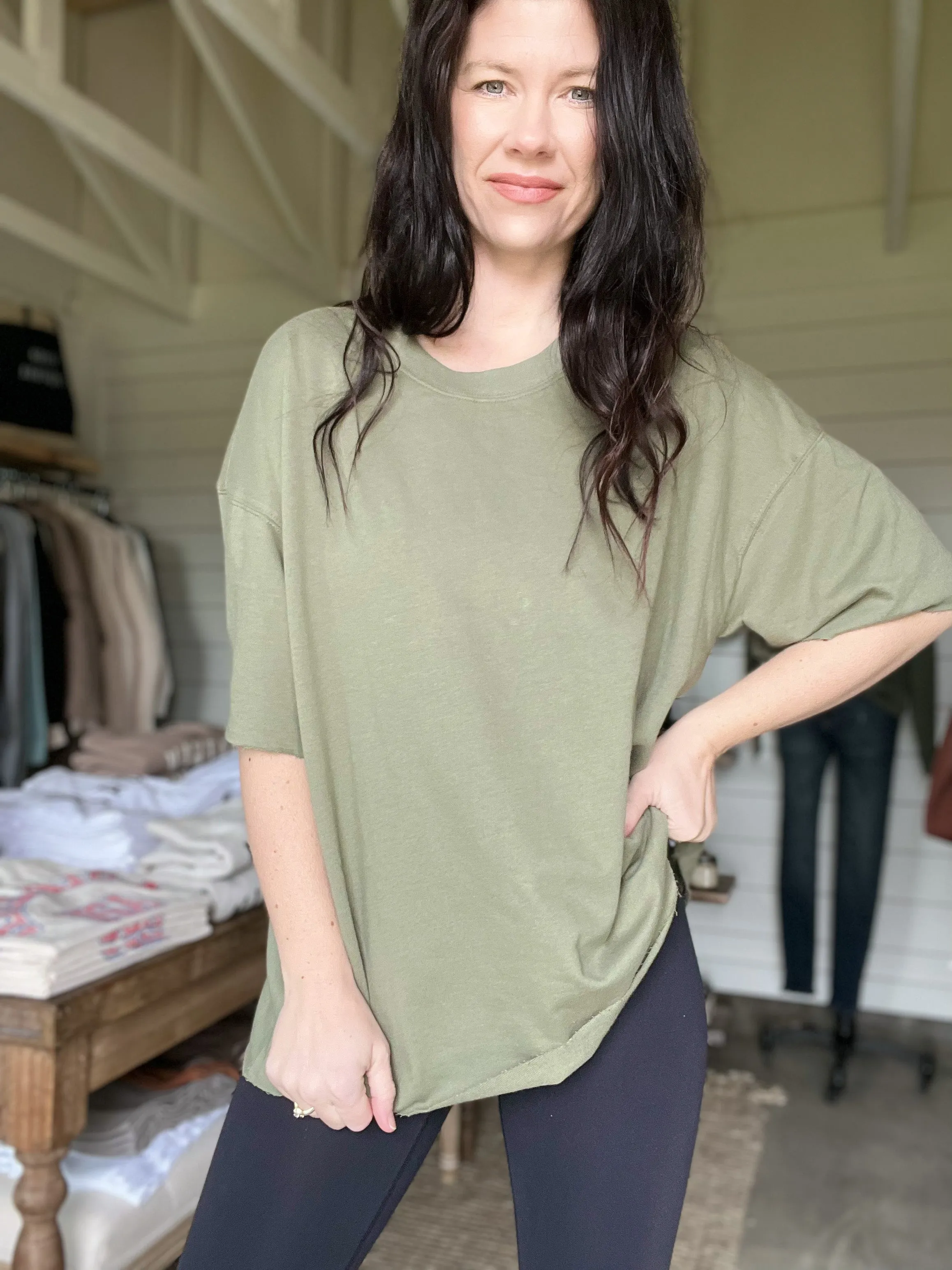 Oversized Legging Tee