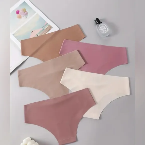 Pack of 5 Seamless Underwear Triangle Panties Panty Set New 🔥🔥 SZ M mixed color