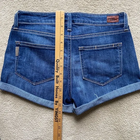 PAIGE Jimmy Jimmy Maribel Destructed Jean Shorts Cuffed Women’s 24