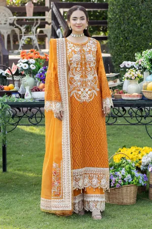 Pakistani Mustered Embroidered Kameez Trousers Party Dress