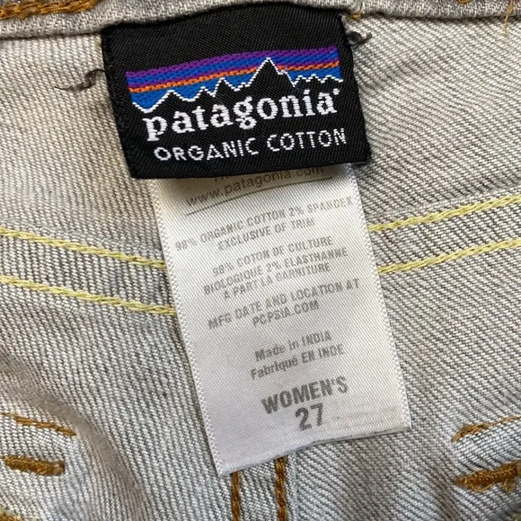 Patagonia Women’s Shortie Denim Shorts Grey 27