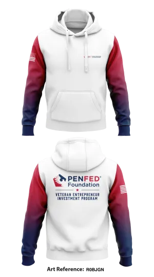 PENFED FOUNDATION VETERAN ENTREPRENEUR INVESTMENT PROGRAM STORE 1  Core Men's Hooded Performance Sweatshirt - r0bJGn