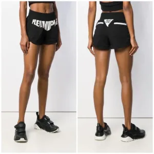 Philipp Plein Active Geometric Jogging Shorts black size XS