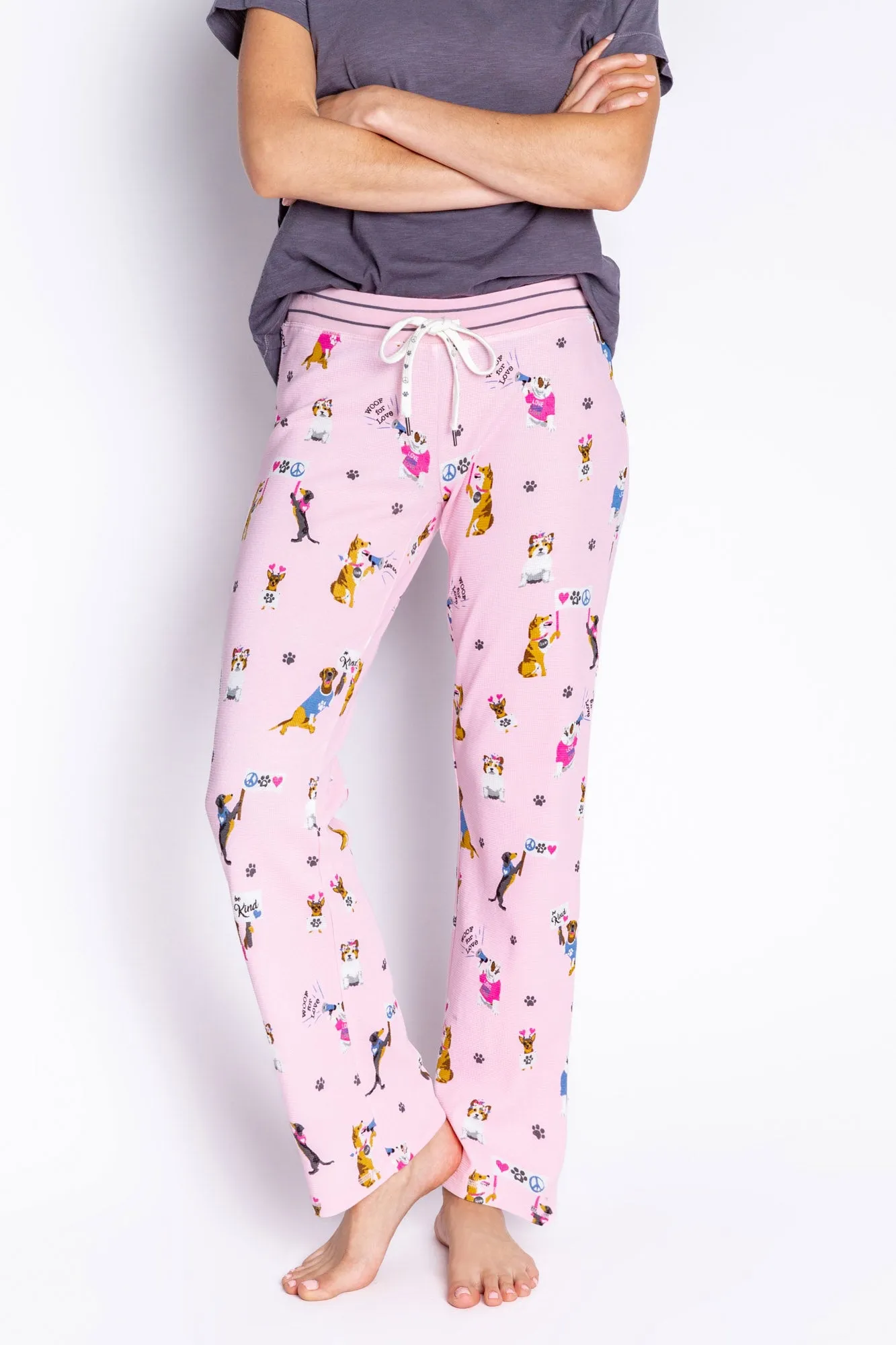 PJ Salvage Woof For Love Dog Jam Pant
