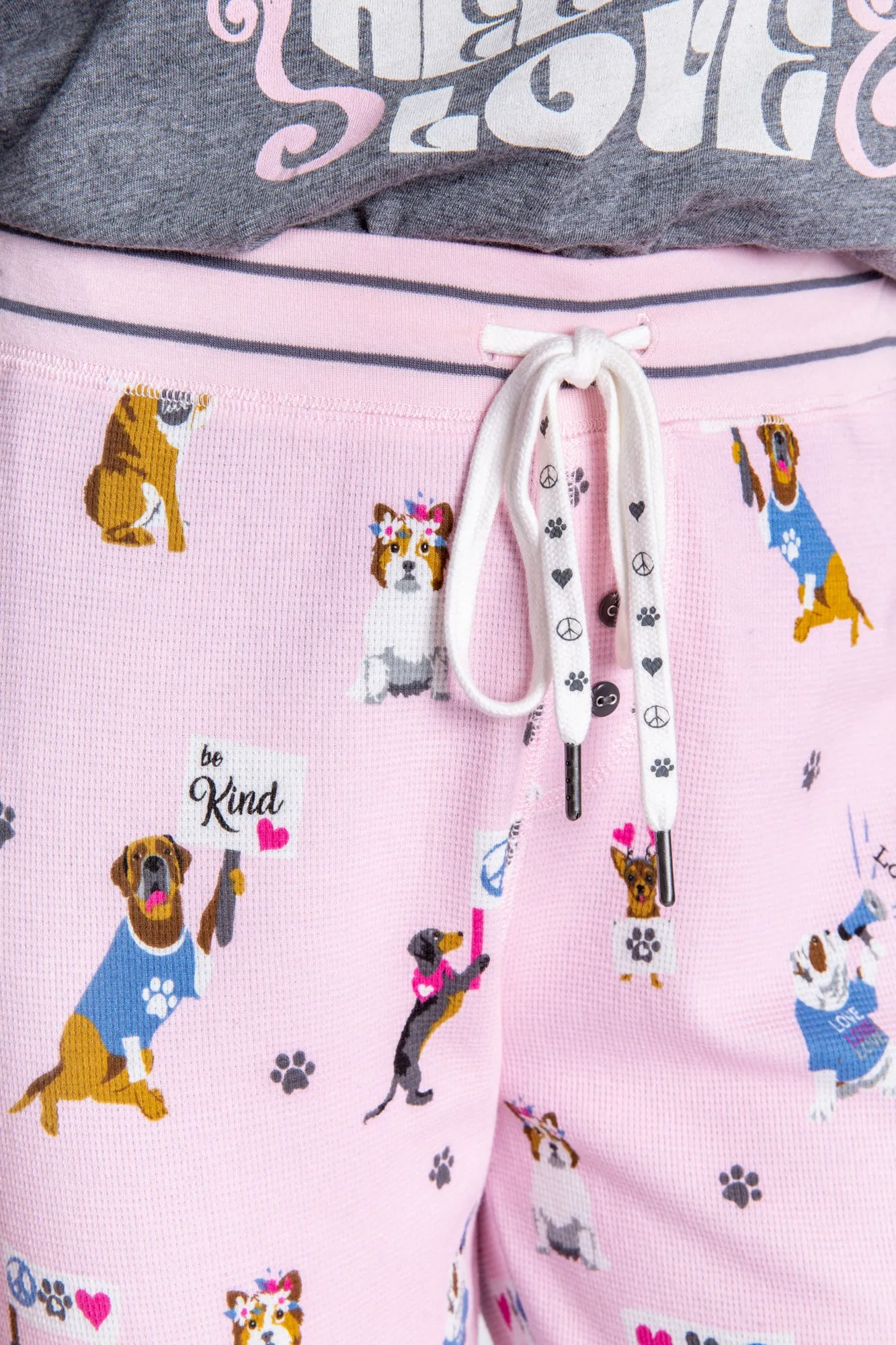 PJ Salvage Woof For Love Dog Jam Pant