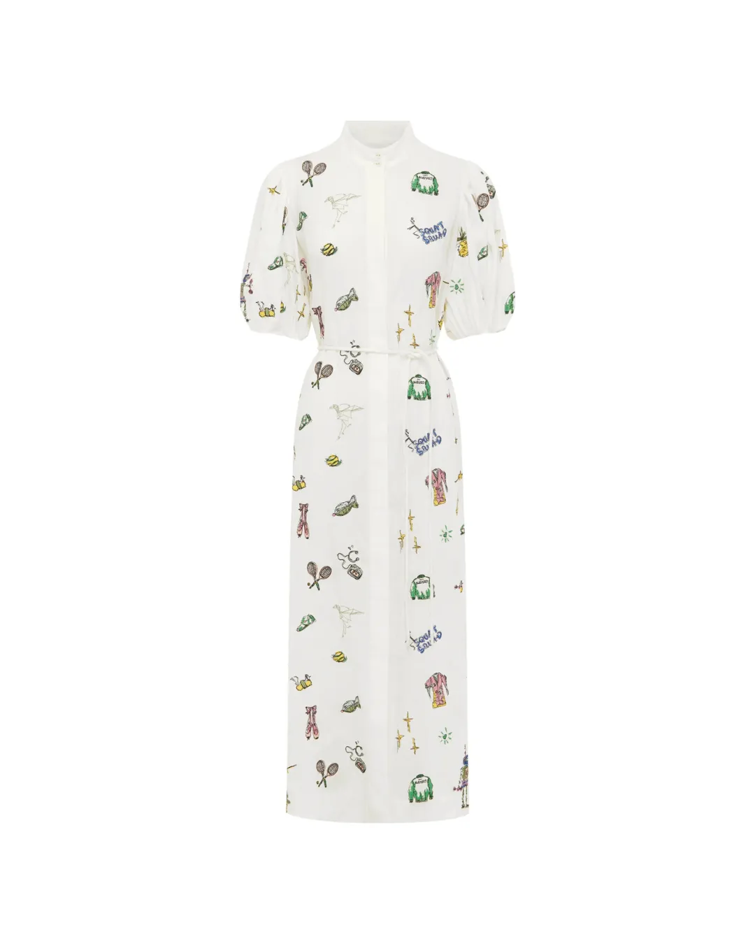 PLAY Embroidered Shirtdress