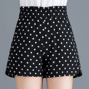 PolkaDot Breeze High-Waist Shorts