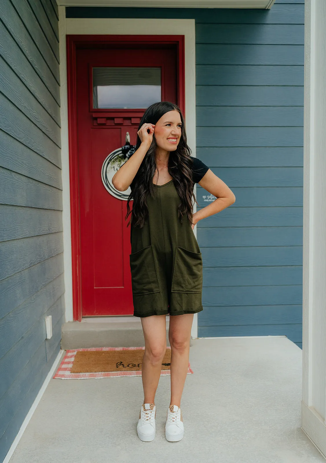 Poppy Pocket Romper