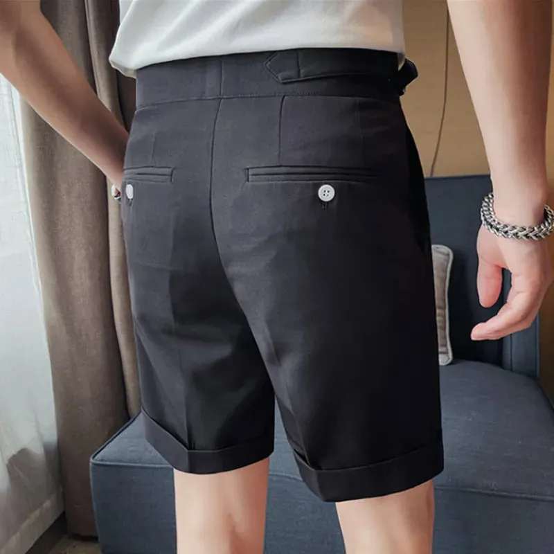 PrimeFit High-Waist Business Shorts
