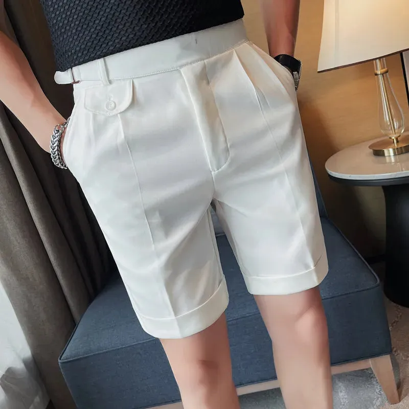 PrimeFit High-Waist Business Shorts