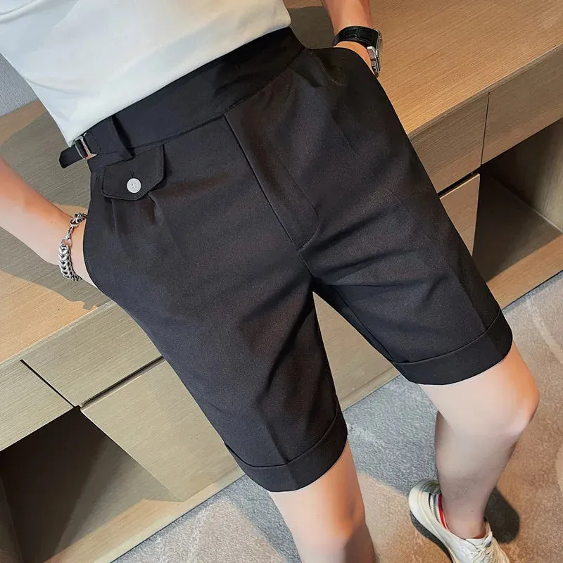 PrimeFit High-Waist Business Shorts