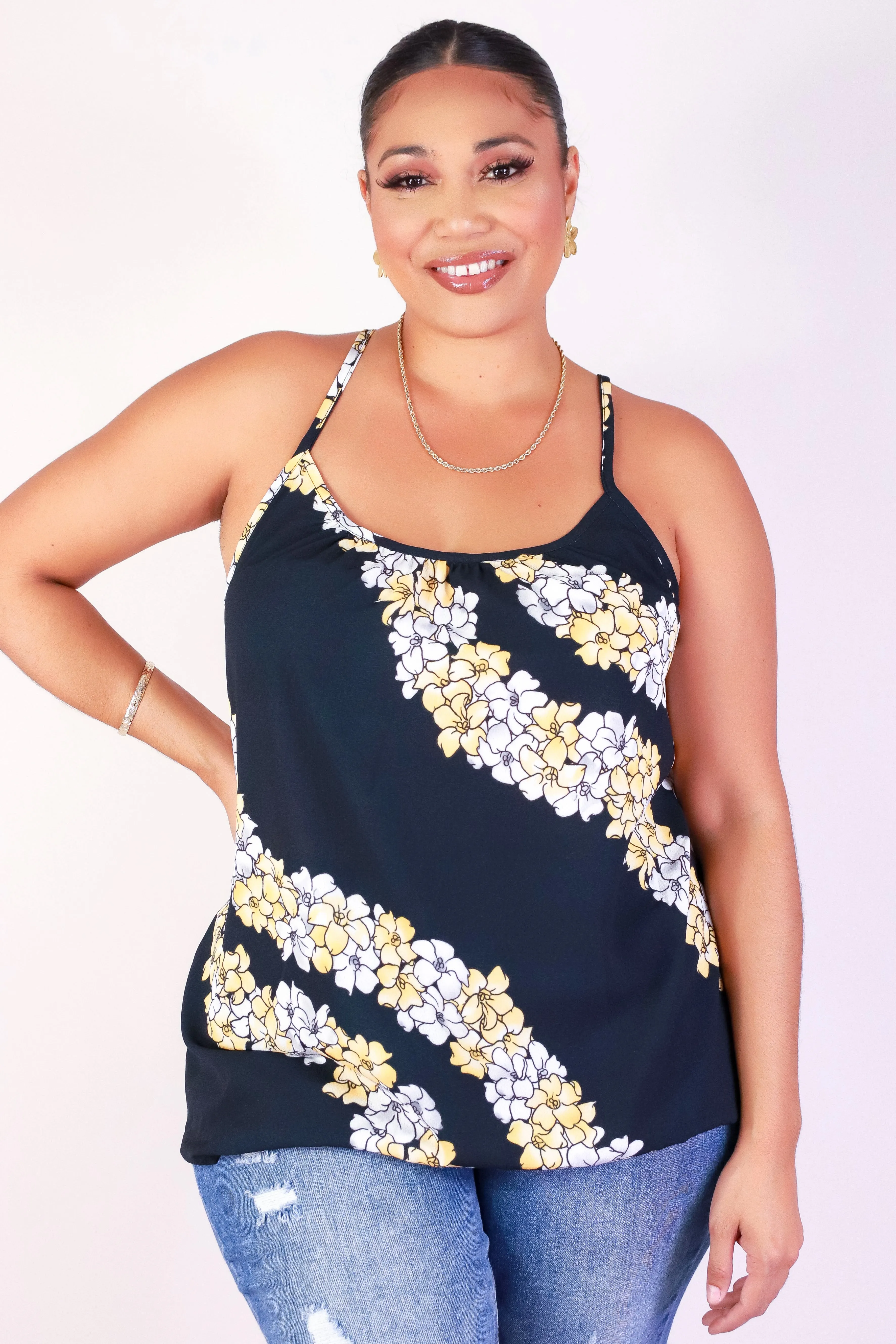 PUAKENIKENI SLEEVELESS TOP