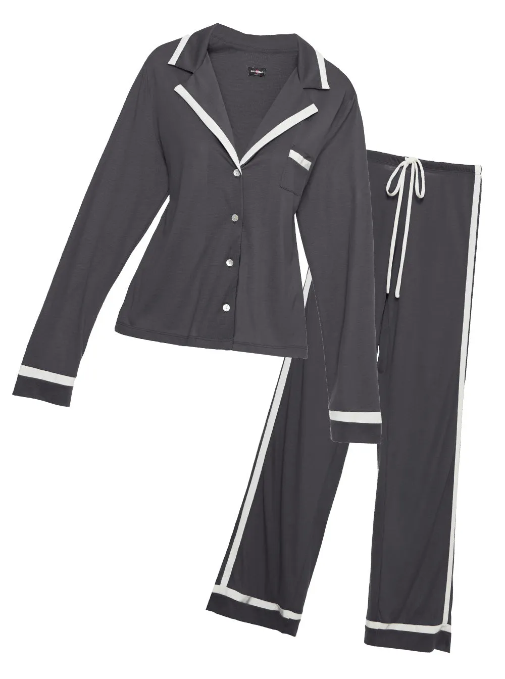Pyjama Mit Langärmligem Oberteil Und Hose