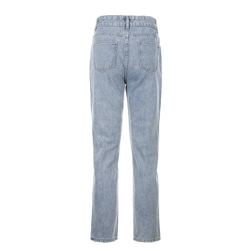 "CHERRY EMBROIDERED" TROUSERS N092605