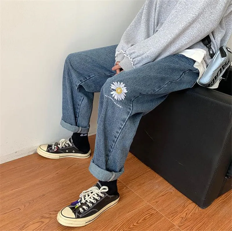 "DAISY HIGH WAIST STRAIGHT" JEANS Y033002