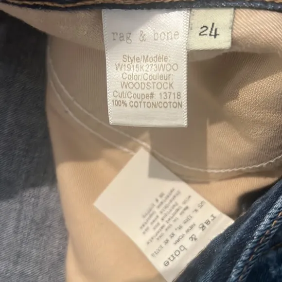 Rag &amp; Bone Denim Shorts. Size 24