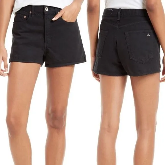 Rag &amp; Bone Justine High waist denim shorts