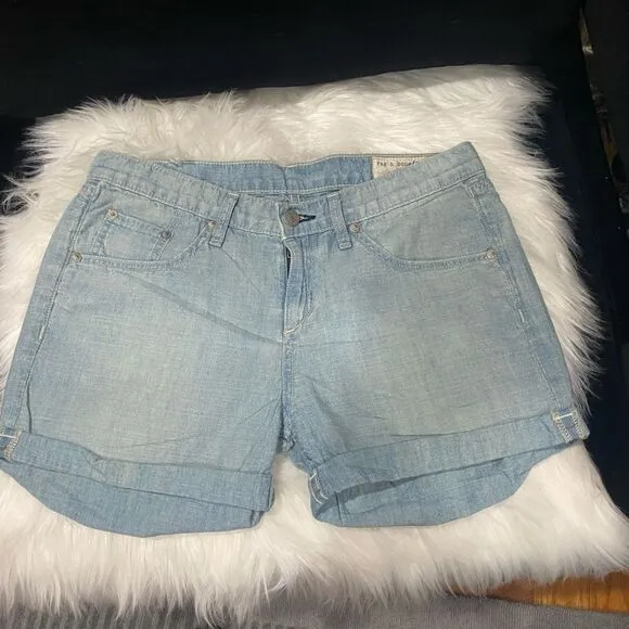Rag &amp; Bone / Jean Cuffed Boyfriend Shorts