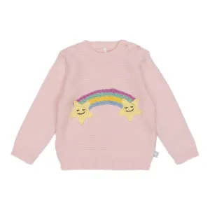 Rainbow Knit Sweater