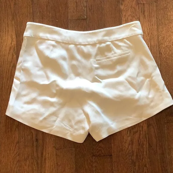 Ramy Brook New York Lux Adele Shorts Ivory Size 6