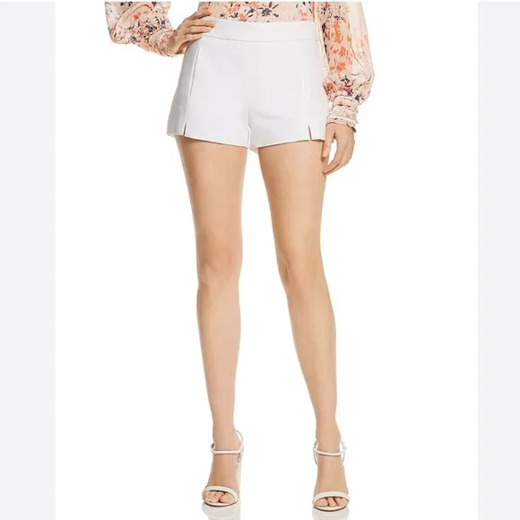 Ramy Brook New York Lux Adele Shorts Ivory Size 6