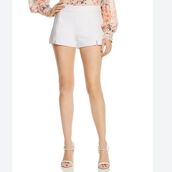 Ramy Brook New York Lux Adele Shorts Ivory Size 6