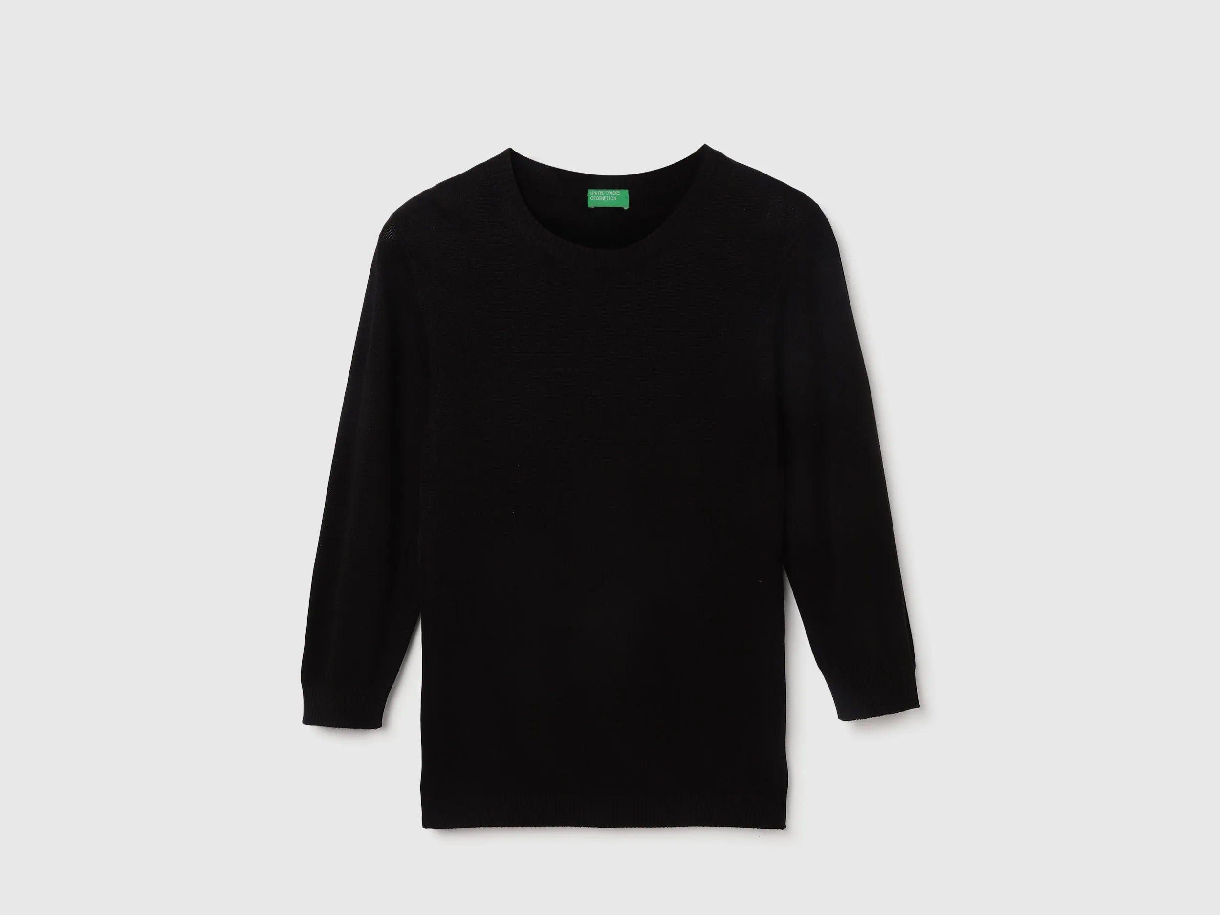 Regular Fit Round Neck Solid Tops
