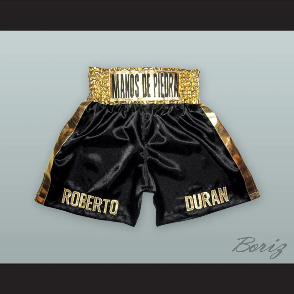 Roberto 'Manos de Piedra' Duran Black Boxing Shorts