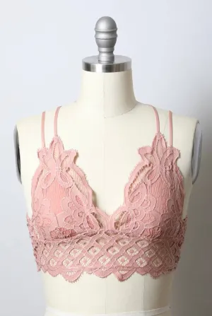 Rose Lace Bralette