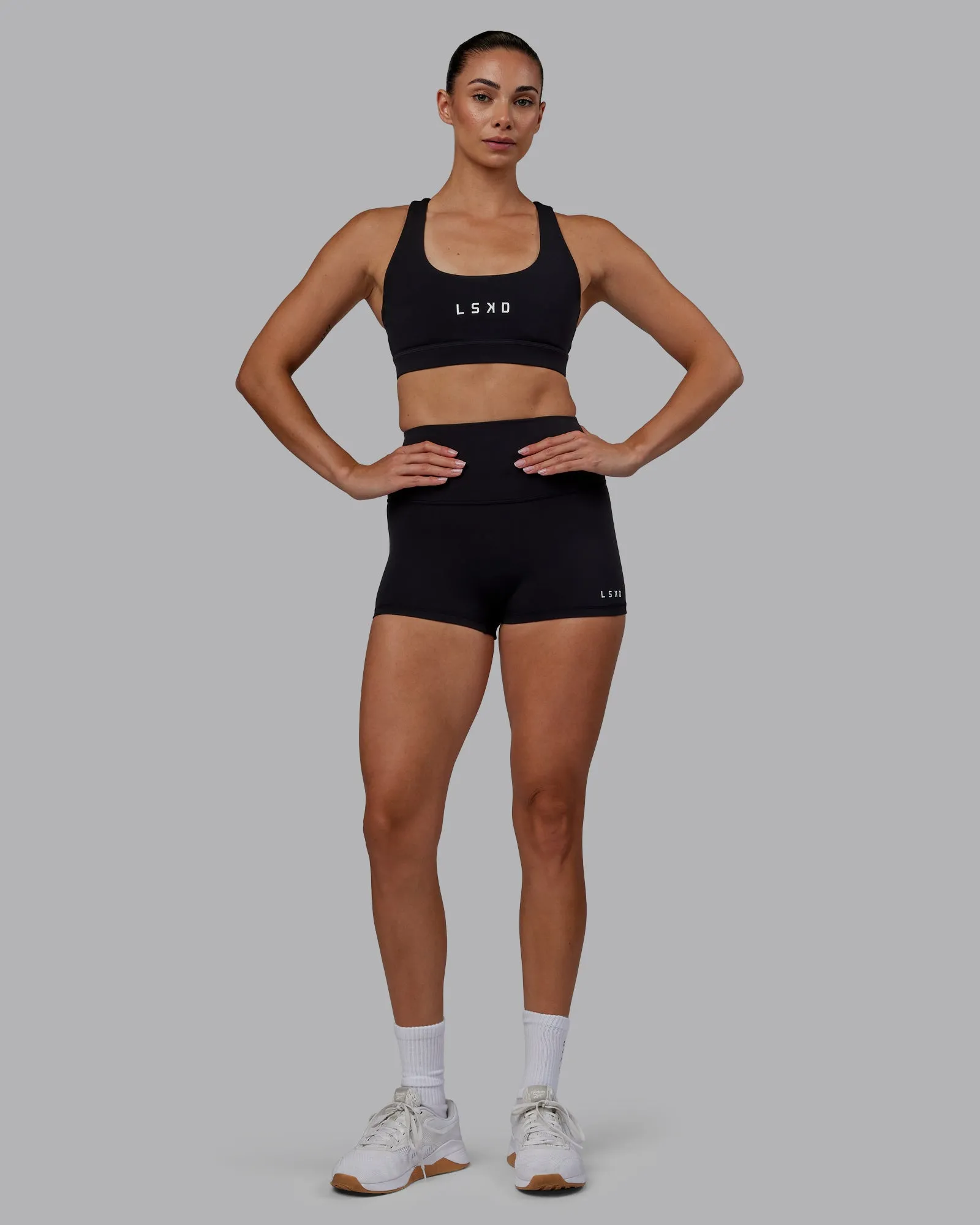 RXD High Waist Micro Short Tights - Black