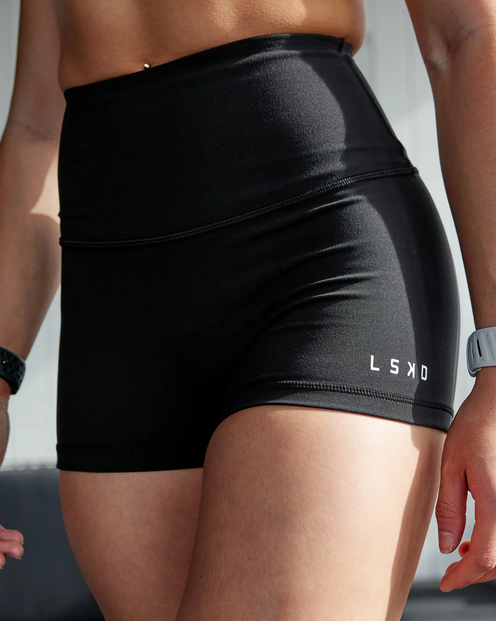 RXD High Waist Micro Short Tights - Black