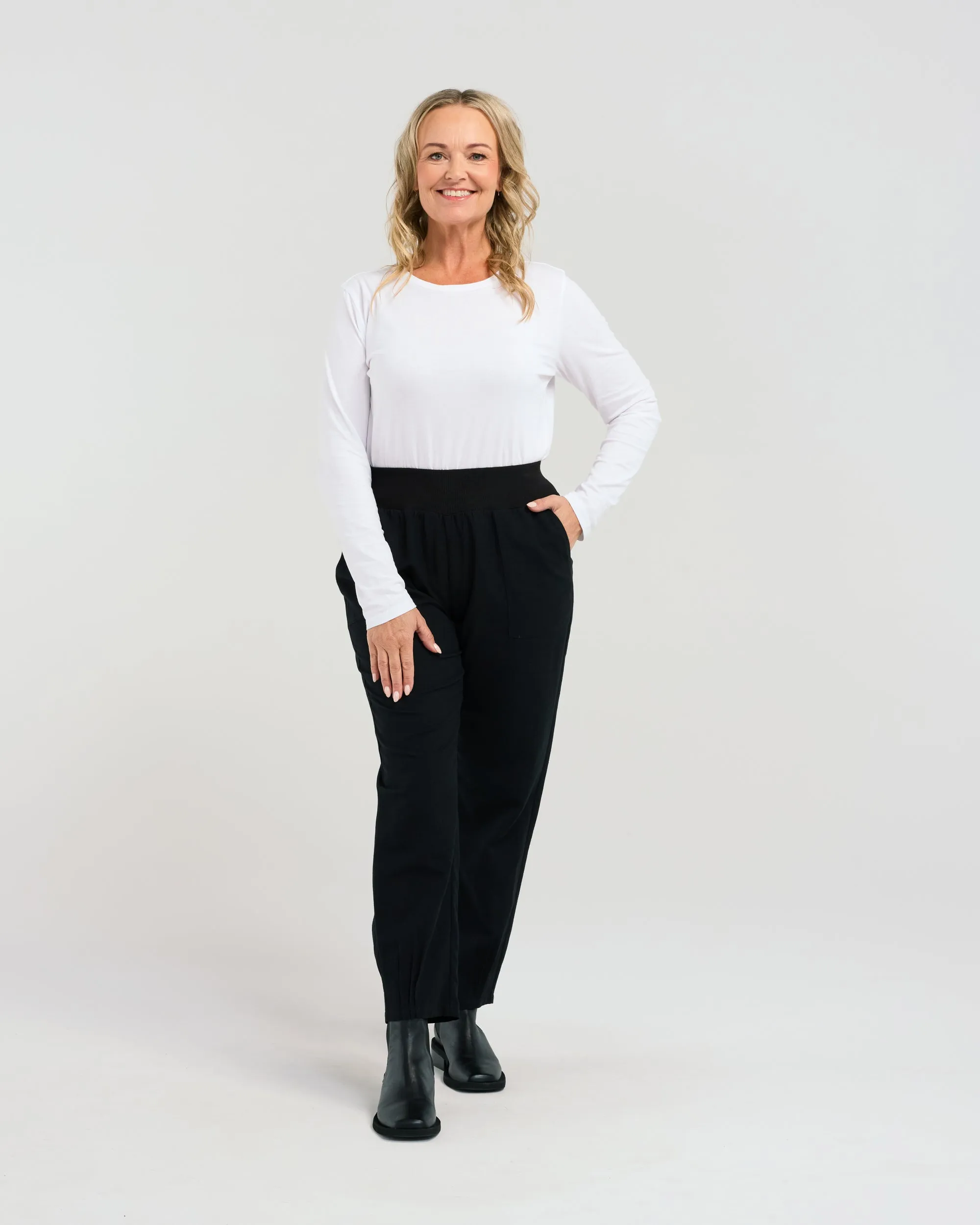 Seduce Parker Pant - Black