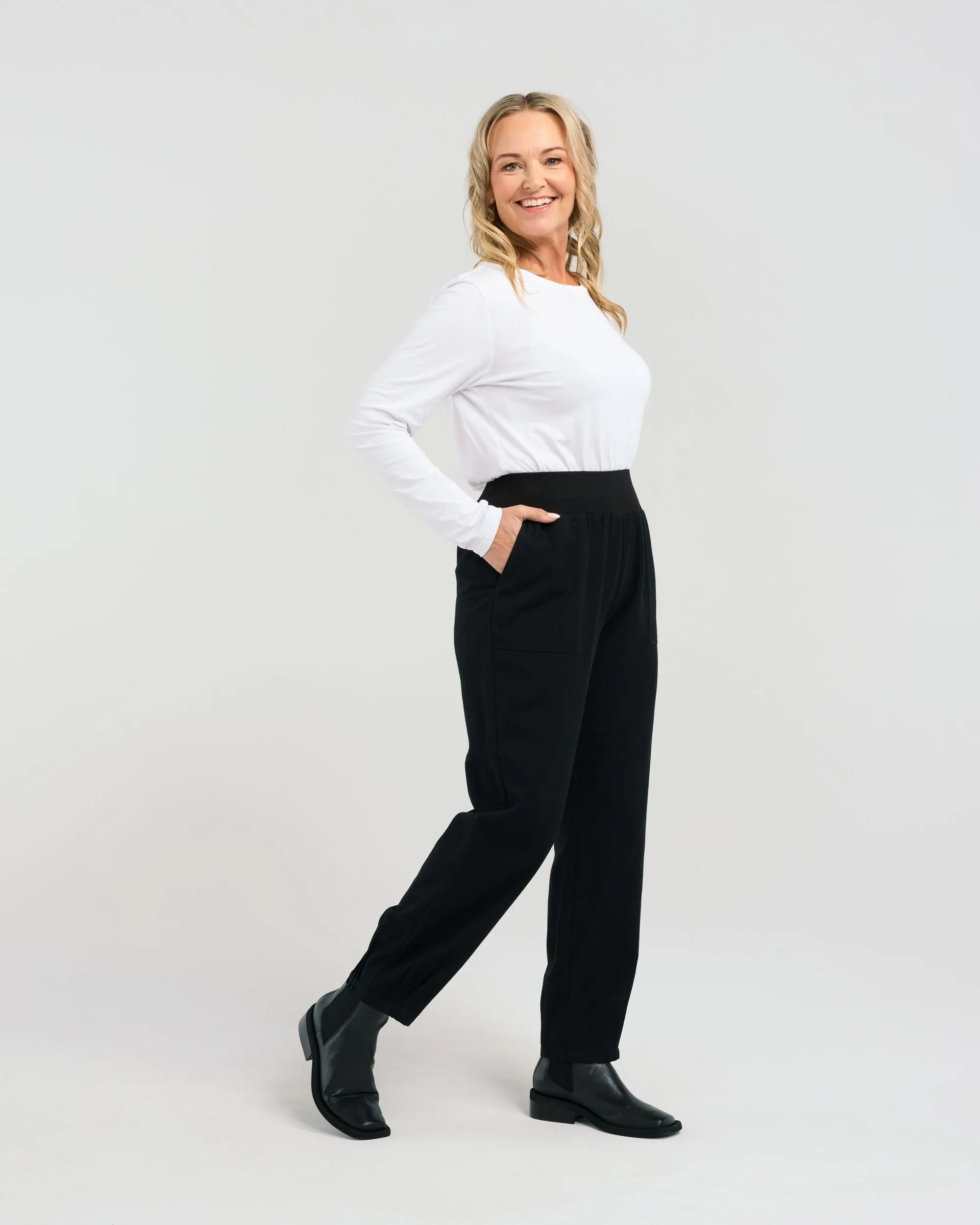 Seduce Parker Pant - Black